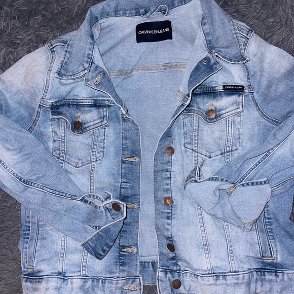 Calvin Klein Jean Jacket - Picture 2 of 7